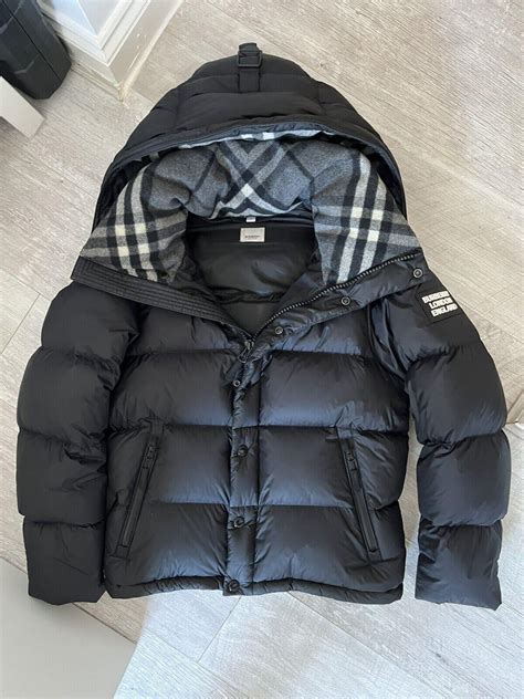 burberry logo puffer jacket|burberry puffer jacket sale.